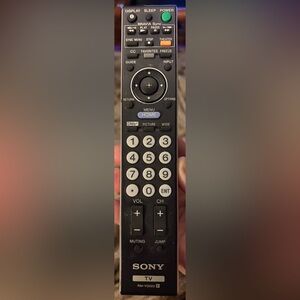 Sony Remote Control RM-YD023 Genuine OEM Black Silver